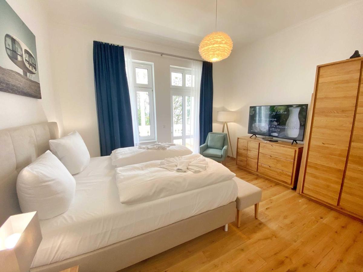 Villa Jenny - Ferienappartement 1 Mit Meerblick Sassnitz Eksteriør bilde